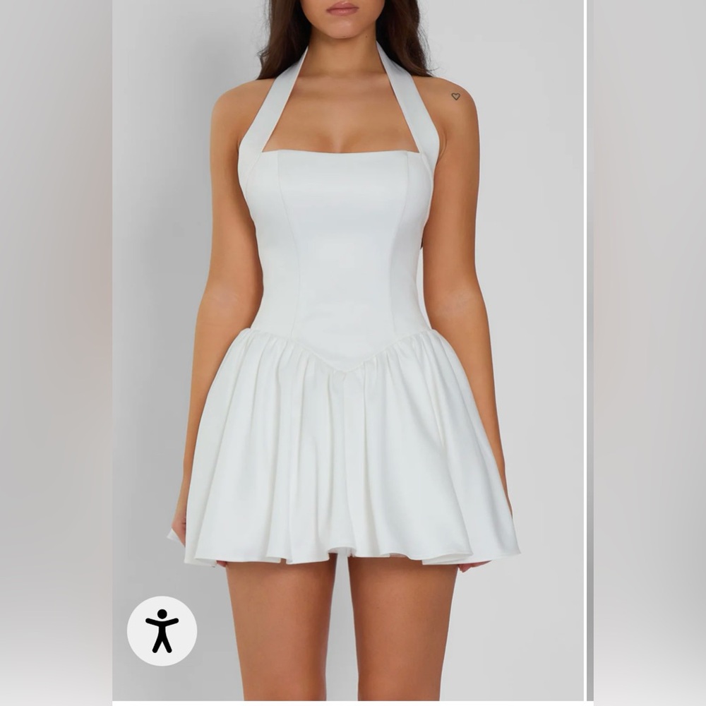 LEAU Hyades Halter Corset Mini Dress